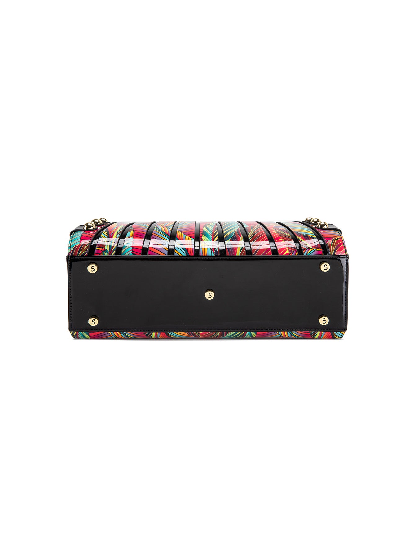 AMAZON PRINT MONICA PATENT LEATHER BAG- SF39-7330
