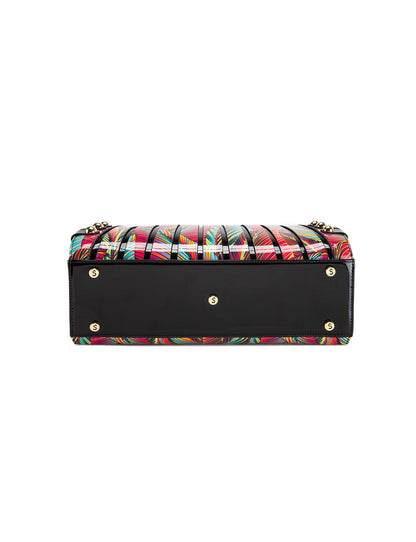 AMAZON PRINT MONICA PATENT LEATHER BAG- SF39-7330