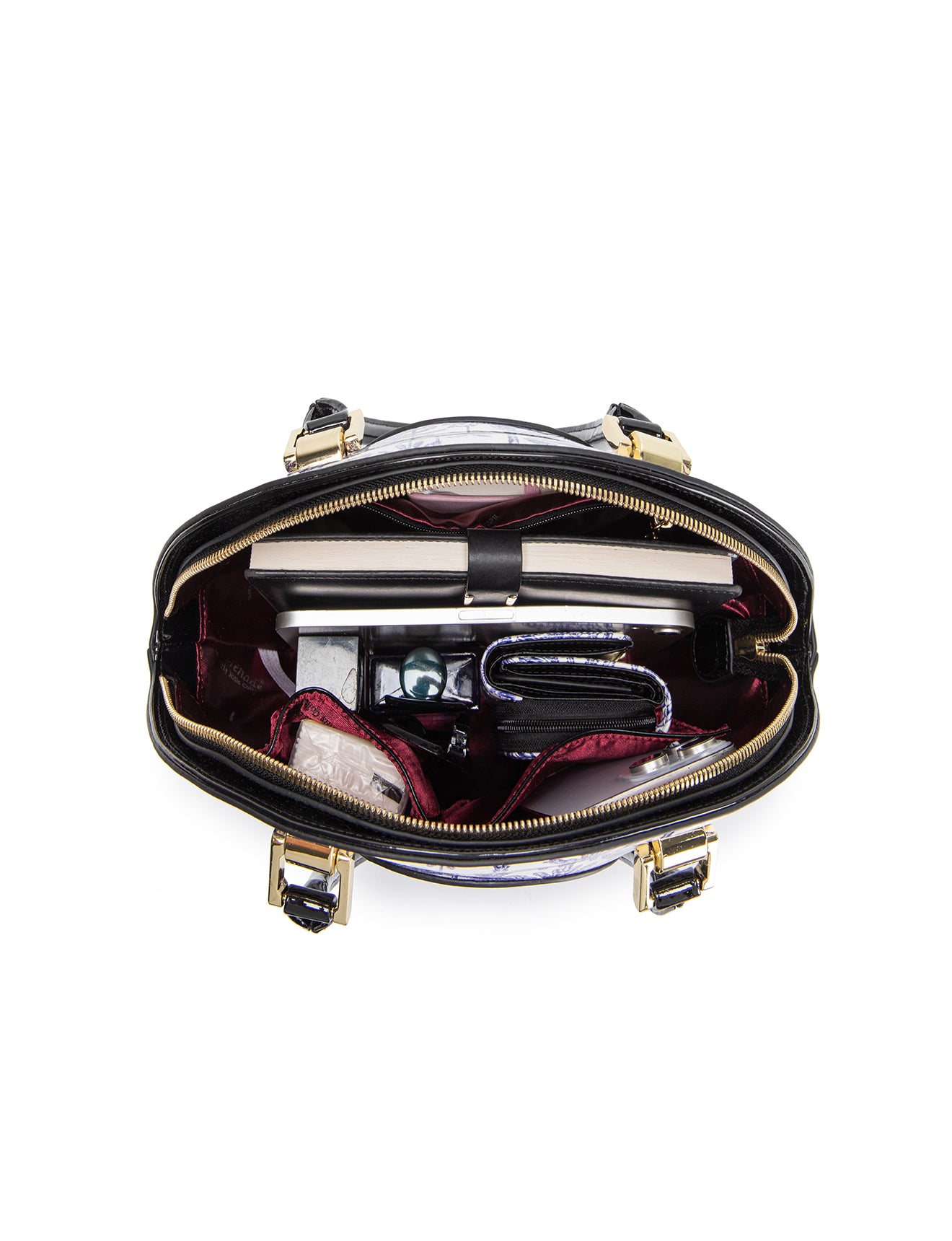 PALMS LEATHER BOWLING BAG- SF40-9275