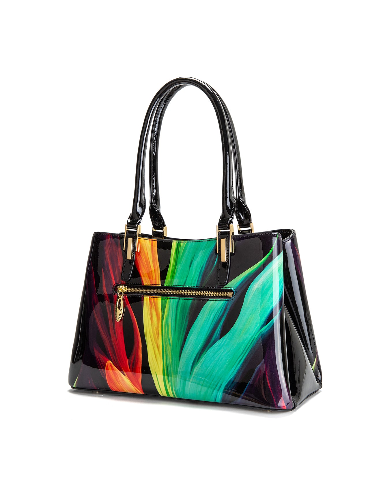 FLAME GRIP HANDLE  LEATHER BAG- SF44-0378