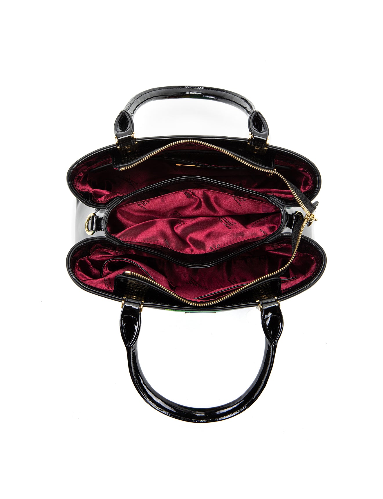 FLAME GRIP HANDLE  LEATHER BAG- SF44-0378