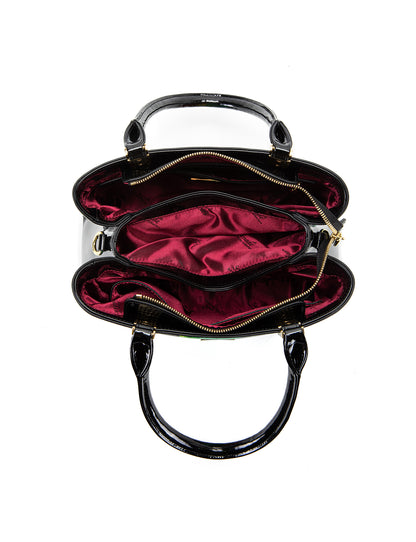 FLAME GRIP HANDLE  LEATHER BAG- SF44-0378