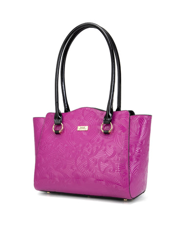 AMIRA LEATHER SHOULDER BAG- SF45-7181-MAG- NEW IN