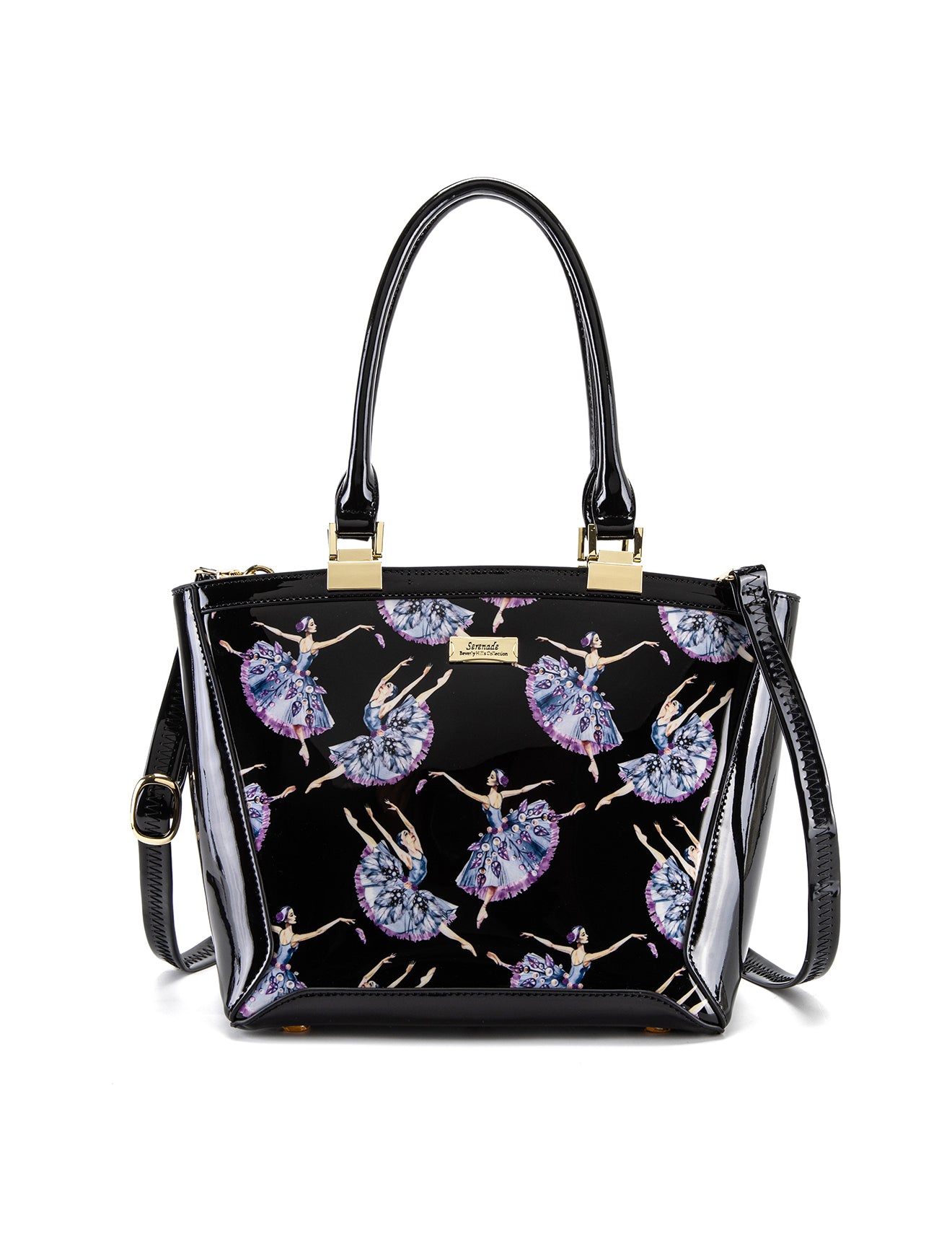 BALLERINA PATENT LEATHER BAG- SF48-0215
