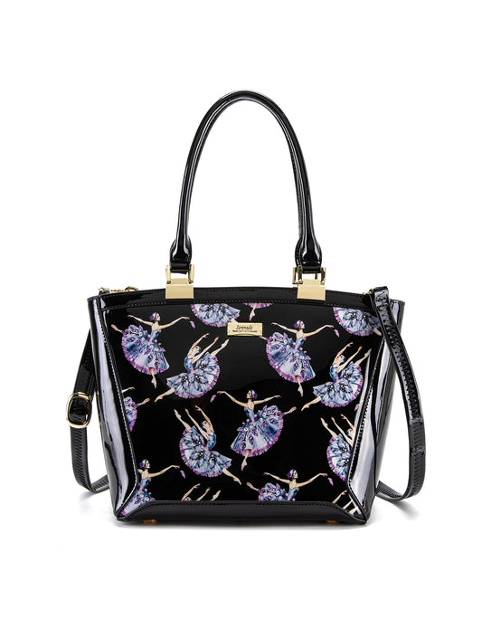 BALLERINA PATENT LEATHER BAG- SF48-0215