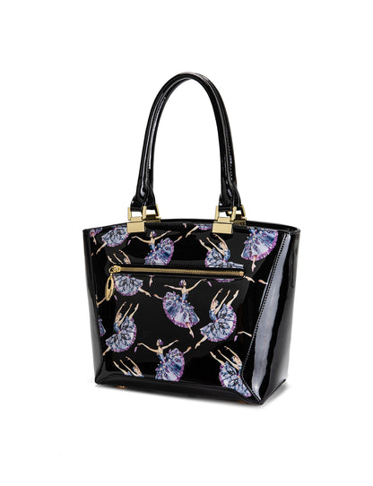 BALLERINA PATENT LEATHER BAG- SF48-0215