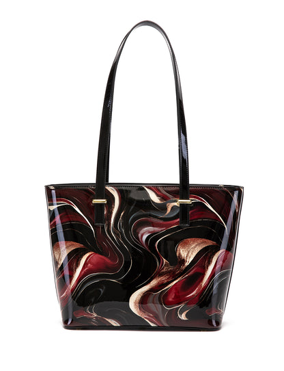 NEBULA LARGE LEATHER TOTE BAG- SF49-0817- NEW IN