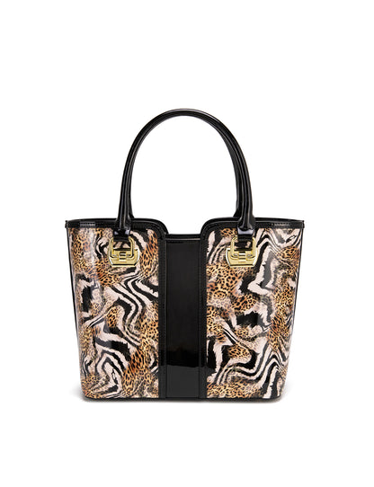 NALA MED GRIP HANDLE LEATHER BAG- SF5-0292
