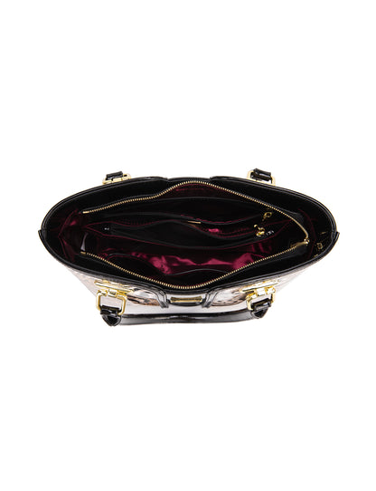 NALA MED GRIP HANDLE LEATHER BAG- SF5-0292