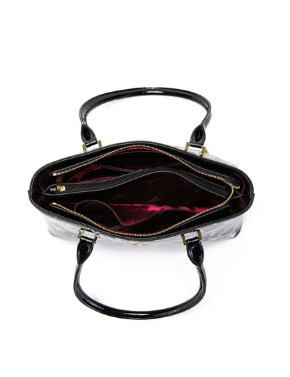 LETS PAWTY PATENT LEATHER SHOULDER BAG- SF50-7985- NEW IN