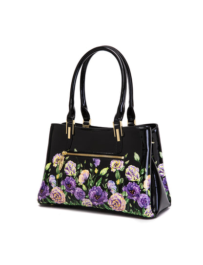 DIZZY LIZZY GRIP HANDLE  LEATHER BAG- SF51-0378- NEW IN