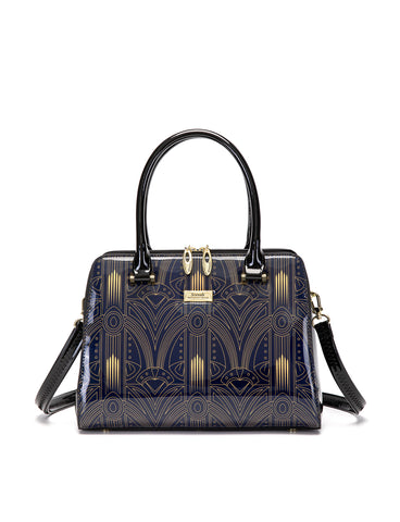 GATSBY GRIP HANDLE LEATHER BAG- SF52-0343- NEW IN