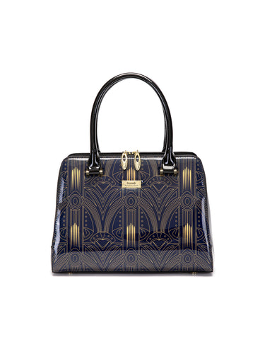 GATSBY GRIP HANDLE LEATHER BAG- SF52-0343- NEW IN