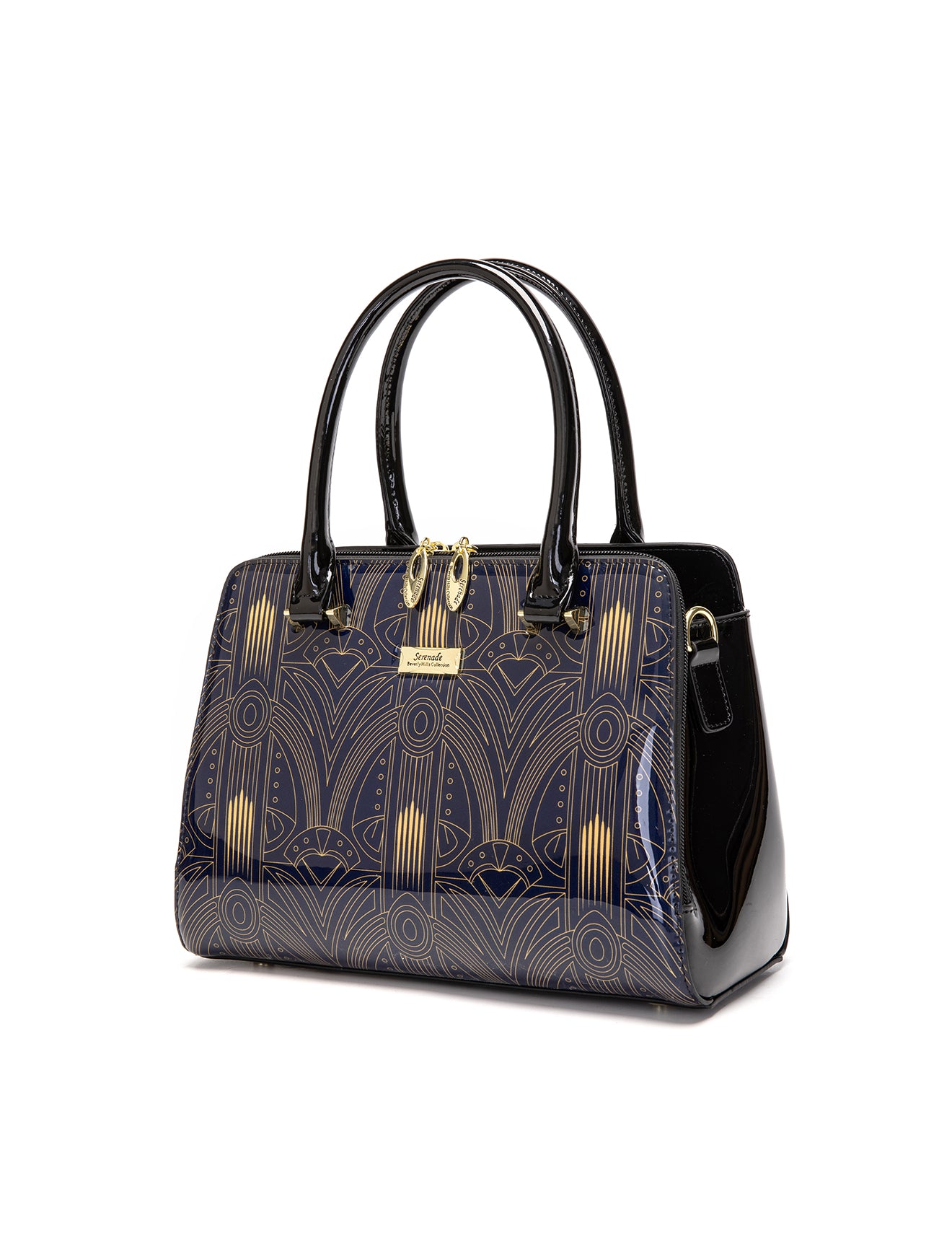 GATSBY GRIP HANDLE LEATHER BAG- SF52-0343- NEW IN