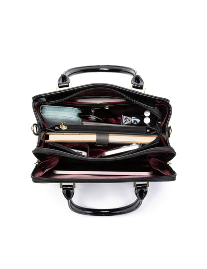 GATSBY GRIP HANDLE LEATHER BAG- SF52-0343- NEW IN