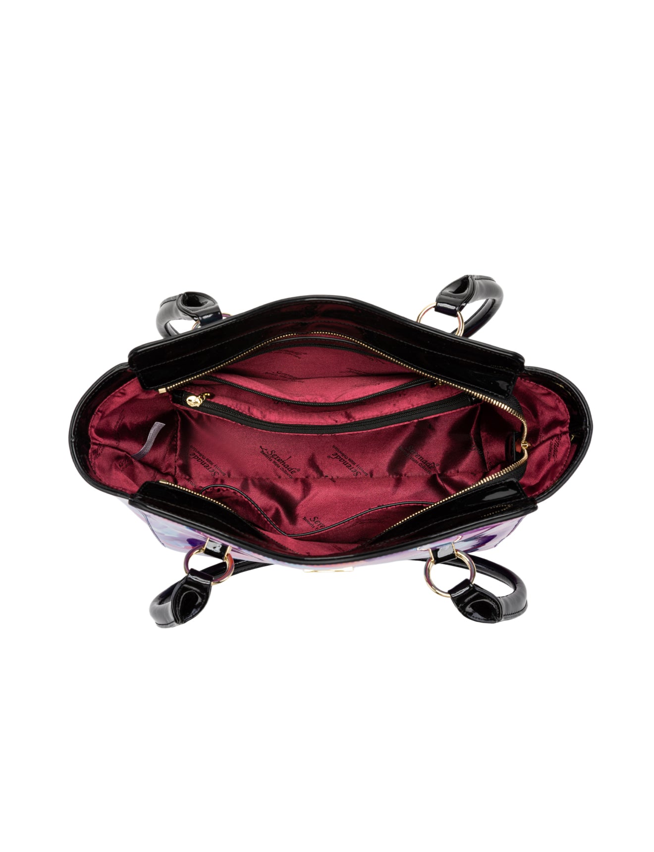 AURORA PATENT LEATHER SHOULDER BAG  - SPRING PASTELS