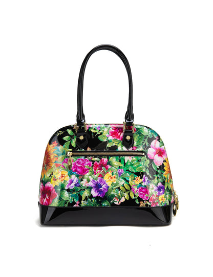 LAUREN  PATENT LEATHER DOME BAG- SF8-6801- SALE