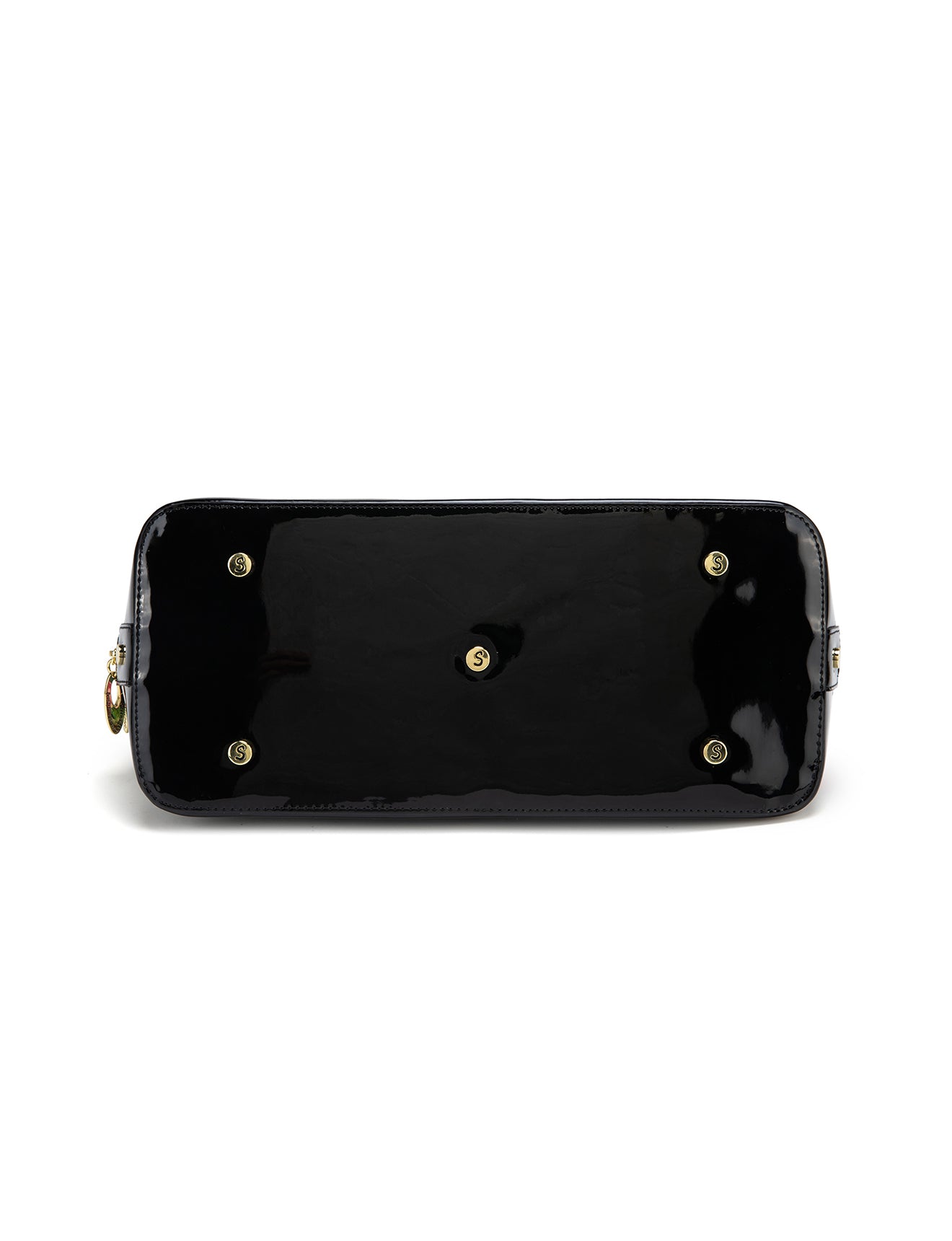 LAUREN  PATENT LEATHER DOME BAG- SF8-6801- SALE