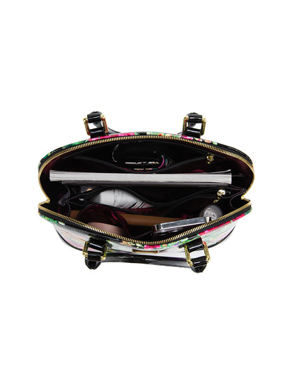 LAUREN  PATENT LEATHER DOME BAG- SF8-6801- SALE