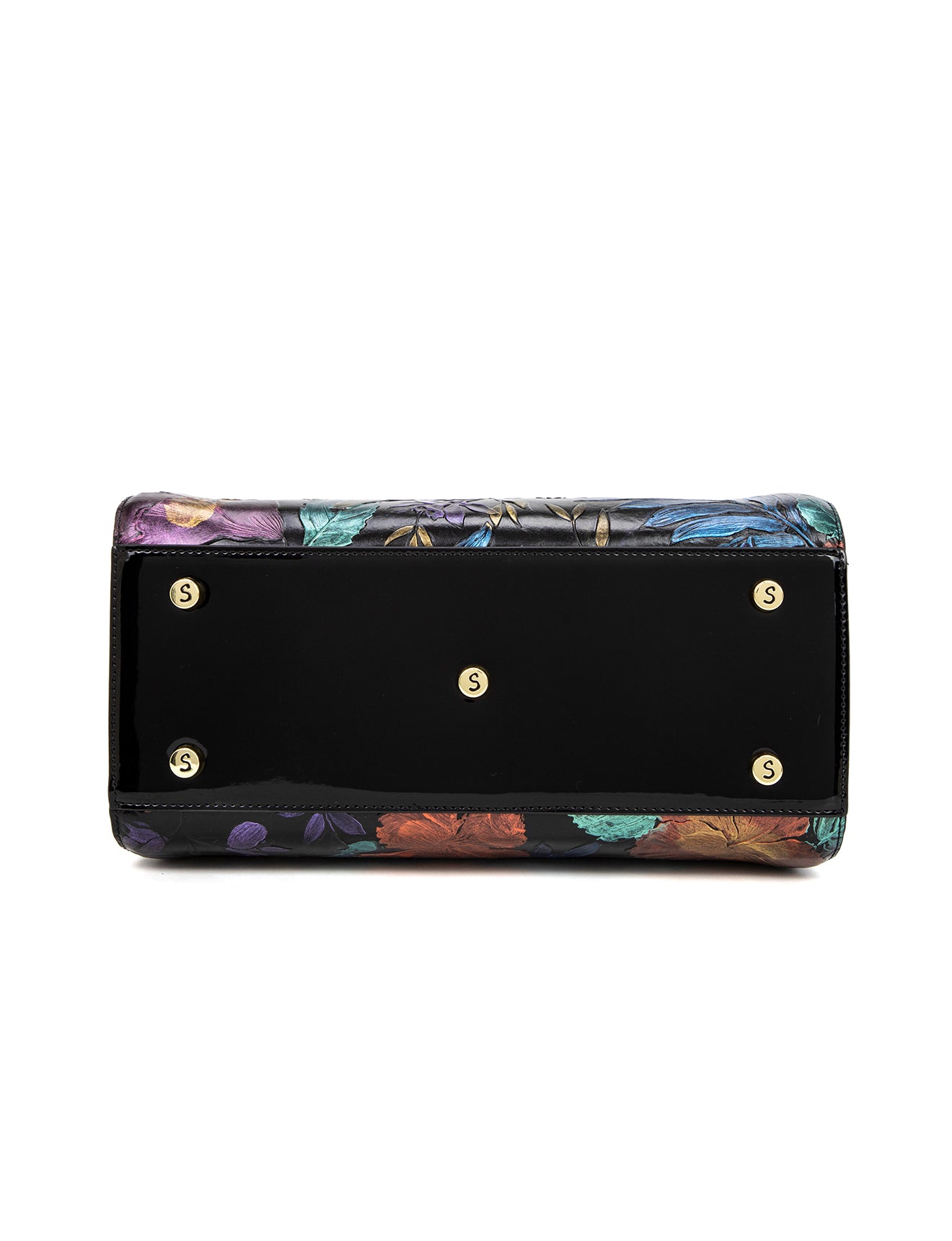 VERMEER HAND PAINTED LEATHER BAG- SL10-0343-MULTI