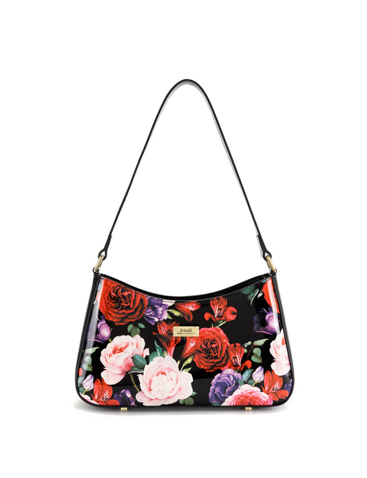 SCARLETTE PATENT LEATHER BAG WITH RFID-SN42-0822