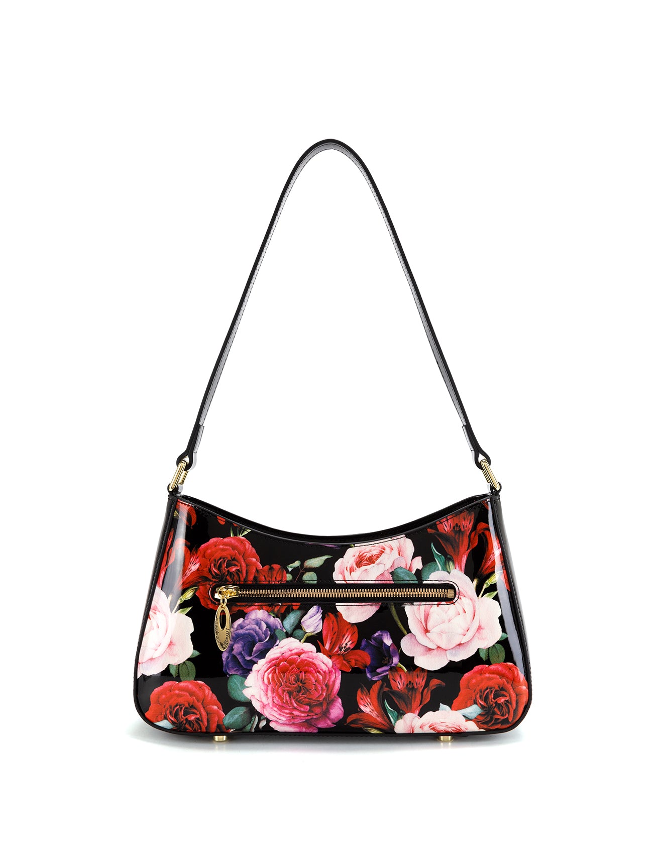 SCARLETTE PATENT LEATHER BAG WITH RFID-SN42-0822