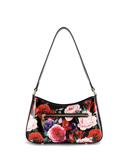 SCARLETTE PATENT LEATHER BAG WITH RFID-SN42-0822