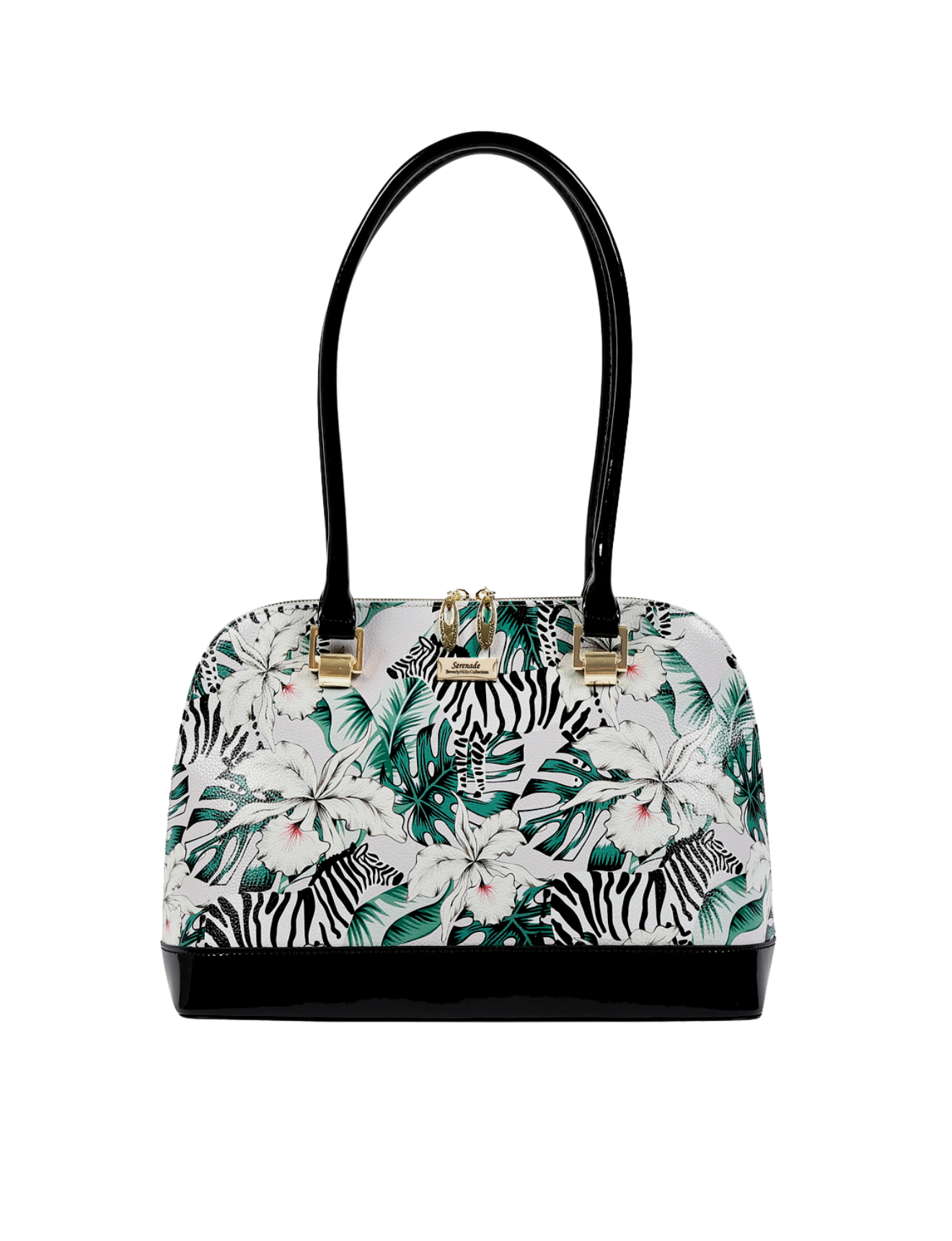 ZEBRA LARGE LEATHER BAG- SN45-0758