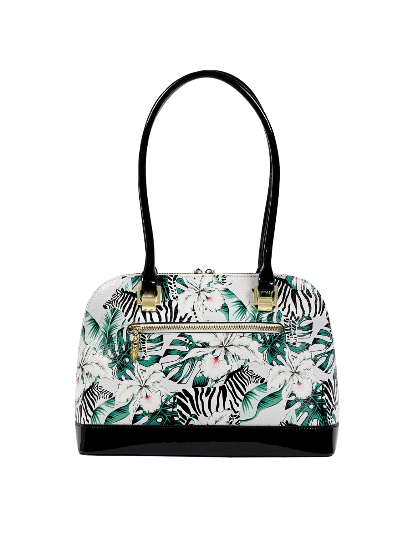 ZEBRA LARGE LEATHER BAG- SN45-0758