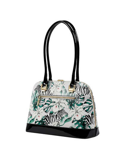 ZEBRA LARGE LEATHER BAG- SN45-0758