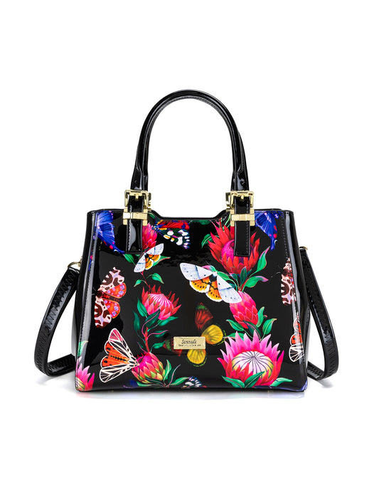 WINSLET GRIP HANDLE LEATHER BAG-SN56-0160