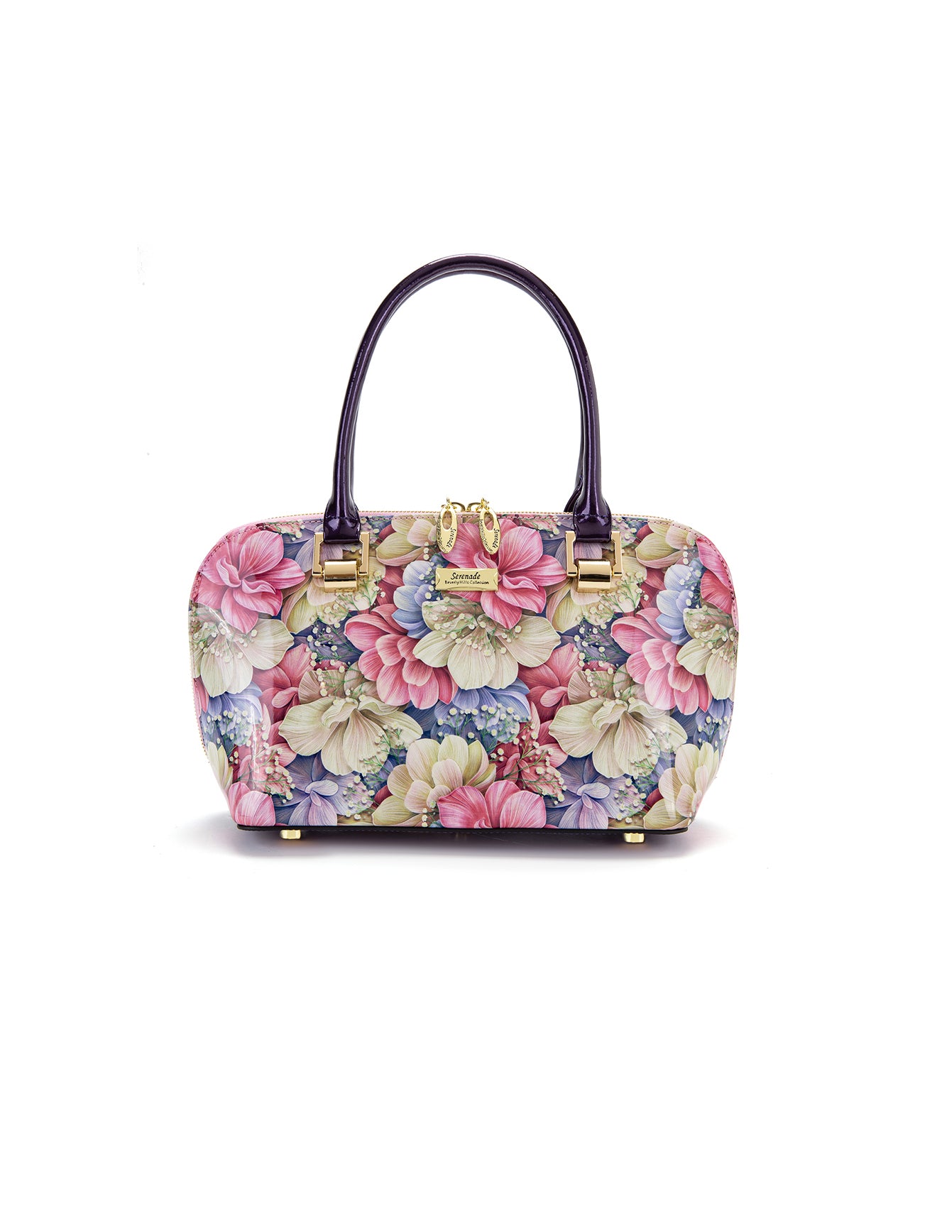 ANGELIQUE SML GRIP HANDLE LEATHER BAG- SN57-9387