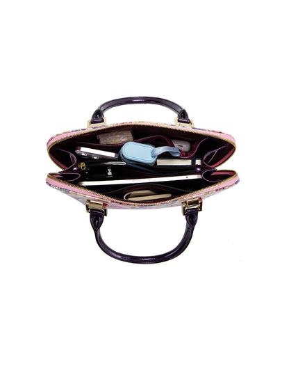 ANGELIQUE SML GRIP HANDLE LEATHER BAG- SN57-9387