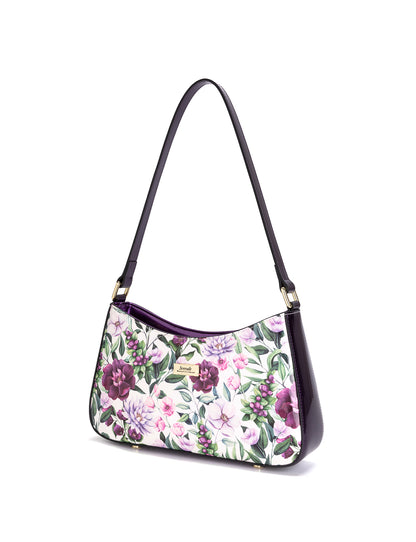 JACINDA PATENT LEATHER BAG WITH RFID- SN86-0822- SALE