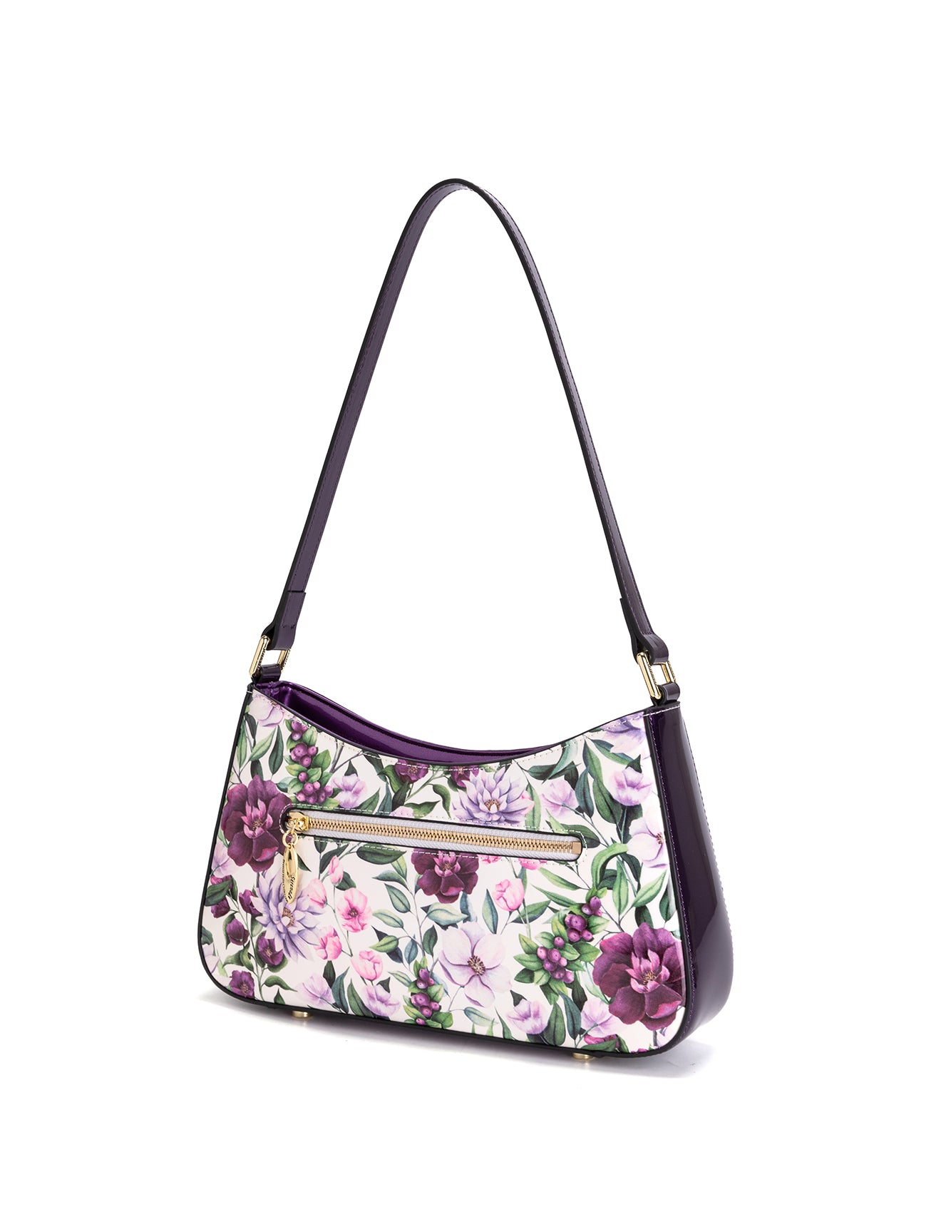 JACINDA PATENT LEATHER BAG WITH RFID- SN86-0822- SALE