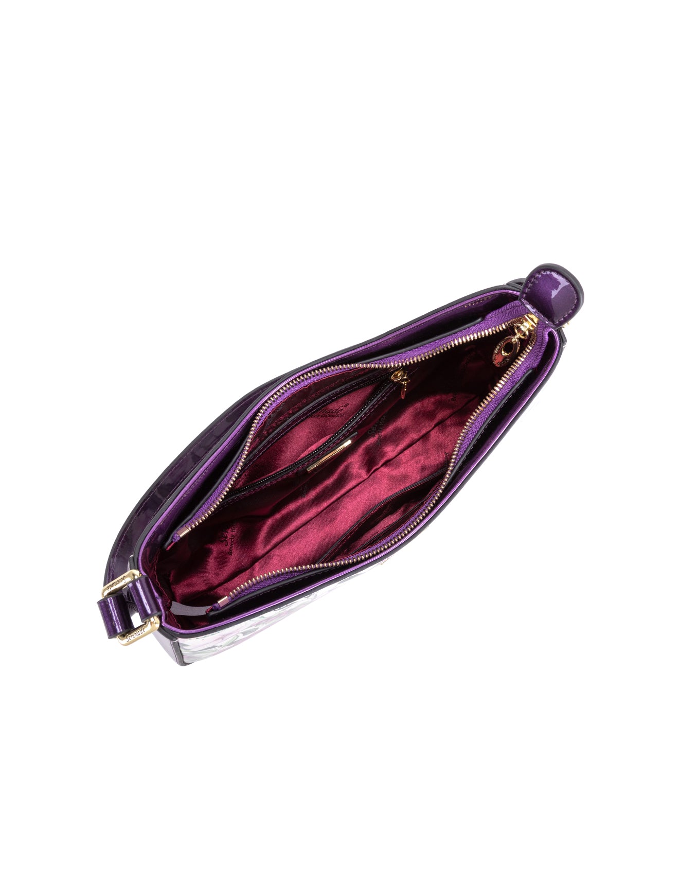 JACINDA PATENT LEATHER BAG WITH RFID- SN86-0822- SALE