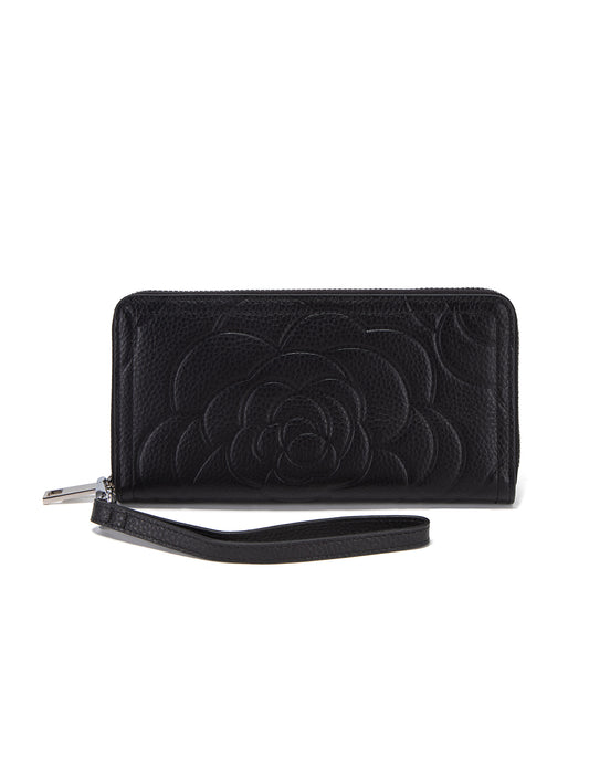 RAFAELLA ZIPAROUND RFID WALLET- WE1-22-BLK
