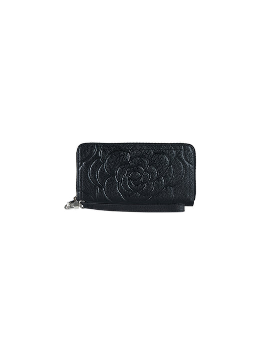 RAFAELLA ZIPAROUND RFID WALLET- WE1-22-BLK
