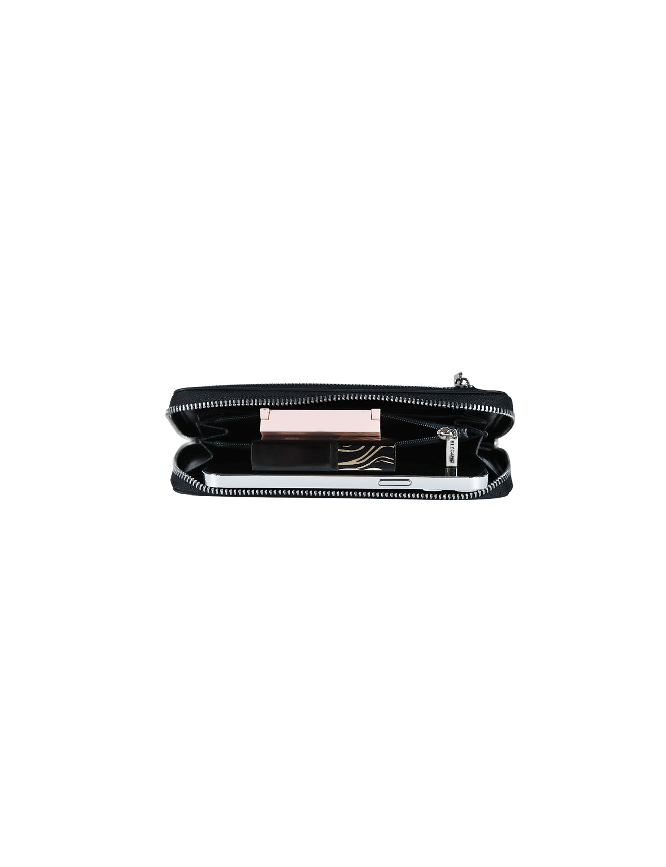 RAFAELLA ZIPAROUND RFID WALLET- WE1-22-BLK