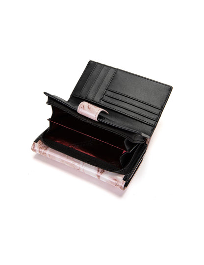 ZAHIRA  MED LEATHER RFID WALLET- WSF1702