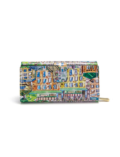 PALERMO  LARGE LEATHER RFID WALLET- WSF1801