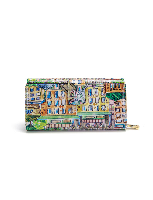 PALERMO  LARGE LEATHER RFID WALLET- WSF1801