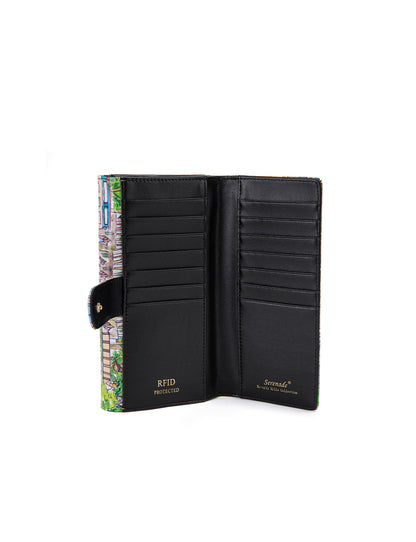 PALERMO  LARGE LEATHER RFID WALLET- WSF1801