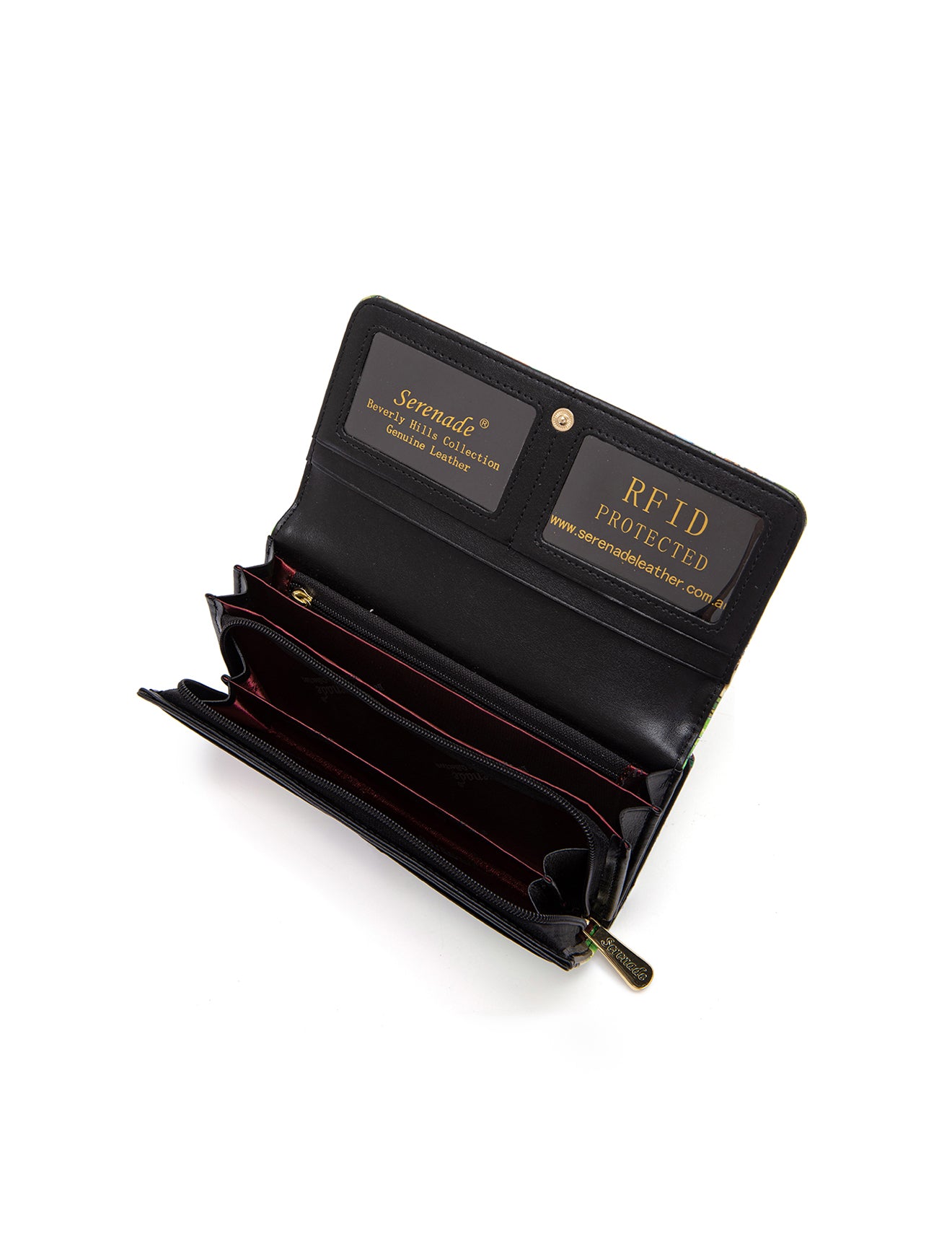 PALERMO  LARGE LEATHER RFID WALLET- WSF1801
