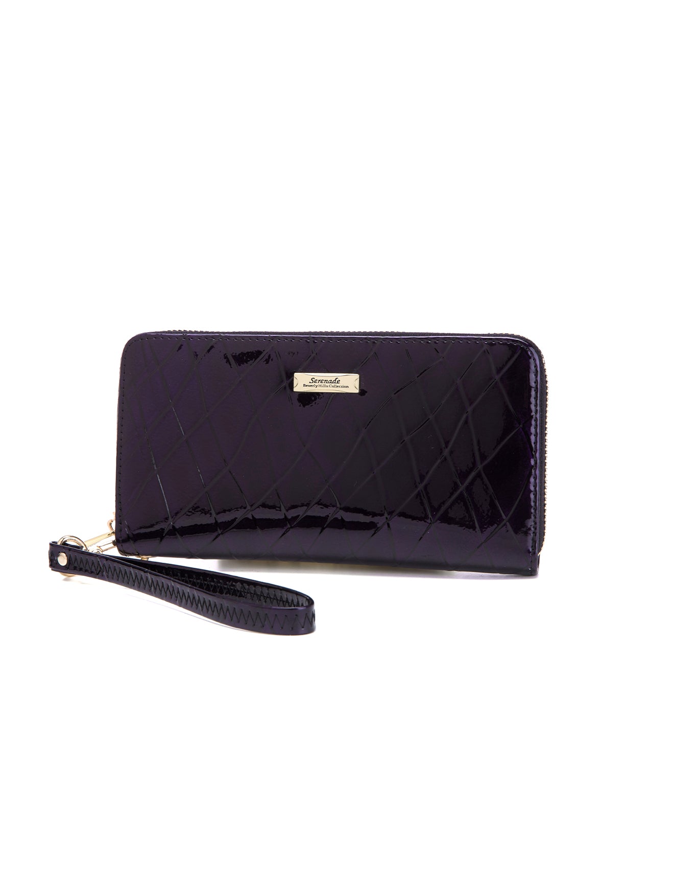 YOLANDA ZIP AROUND LEATHER RFID WALLET- WSF2716