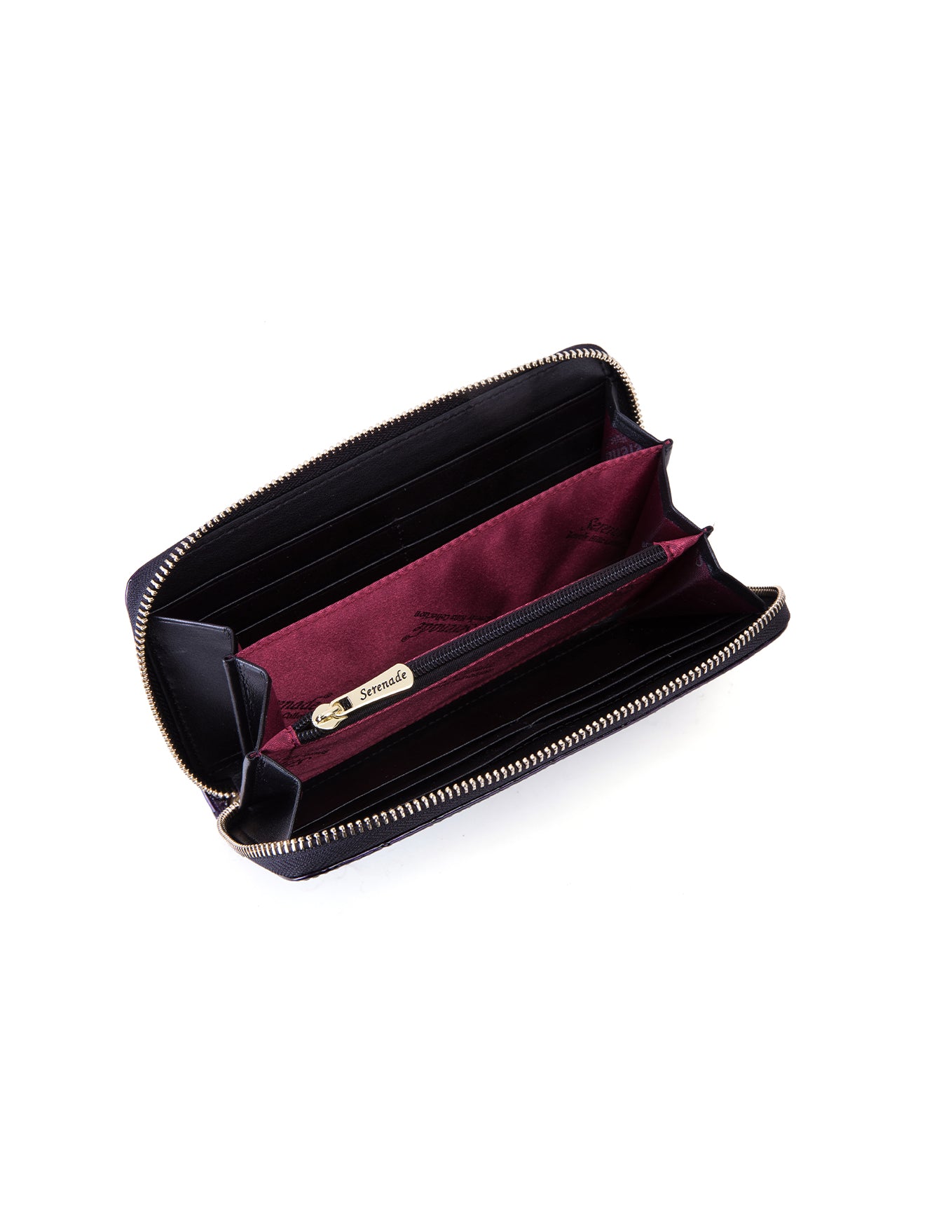 YOLANDA ZIP AROUND LEATHER RFID WALLET- WSF2716