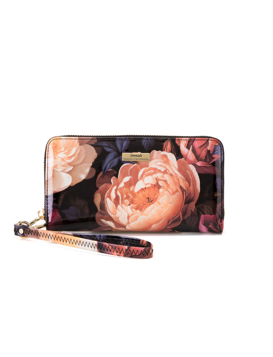 HARRIET ZIP AROUND LEATHER RFID WALLET-WSF2816