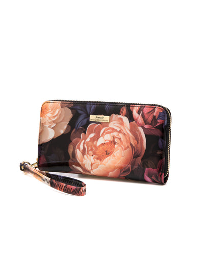 HARRIET ZIP AROUND LEATHER RFID WALLET-WSF2816