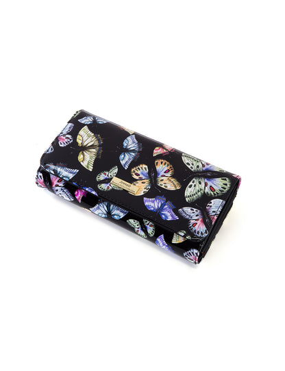 IMPERIA LARGE  PATENT LEATHER WALLET WITH RFID- WSF2901