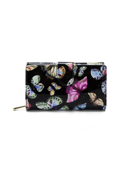 IMPERIA  MEDIUM PATENT LEATHER WALLET WITH RFID-WSF2902